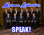 Mormon Authorities Speak